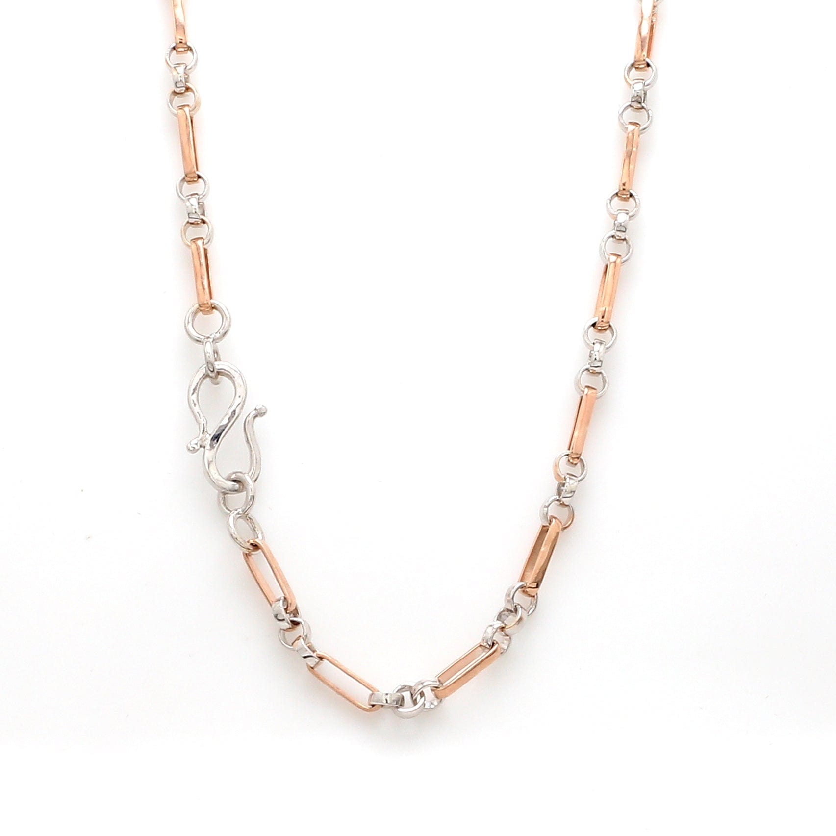 Jewelove™ Chains Platinum + Rose Gold Chain for Men JL PT CH 1029