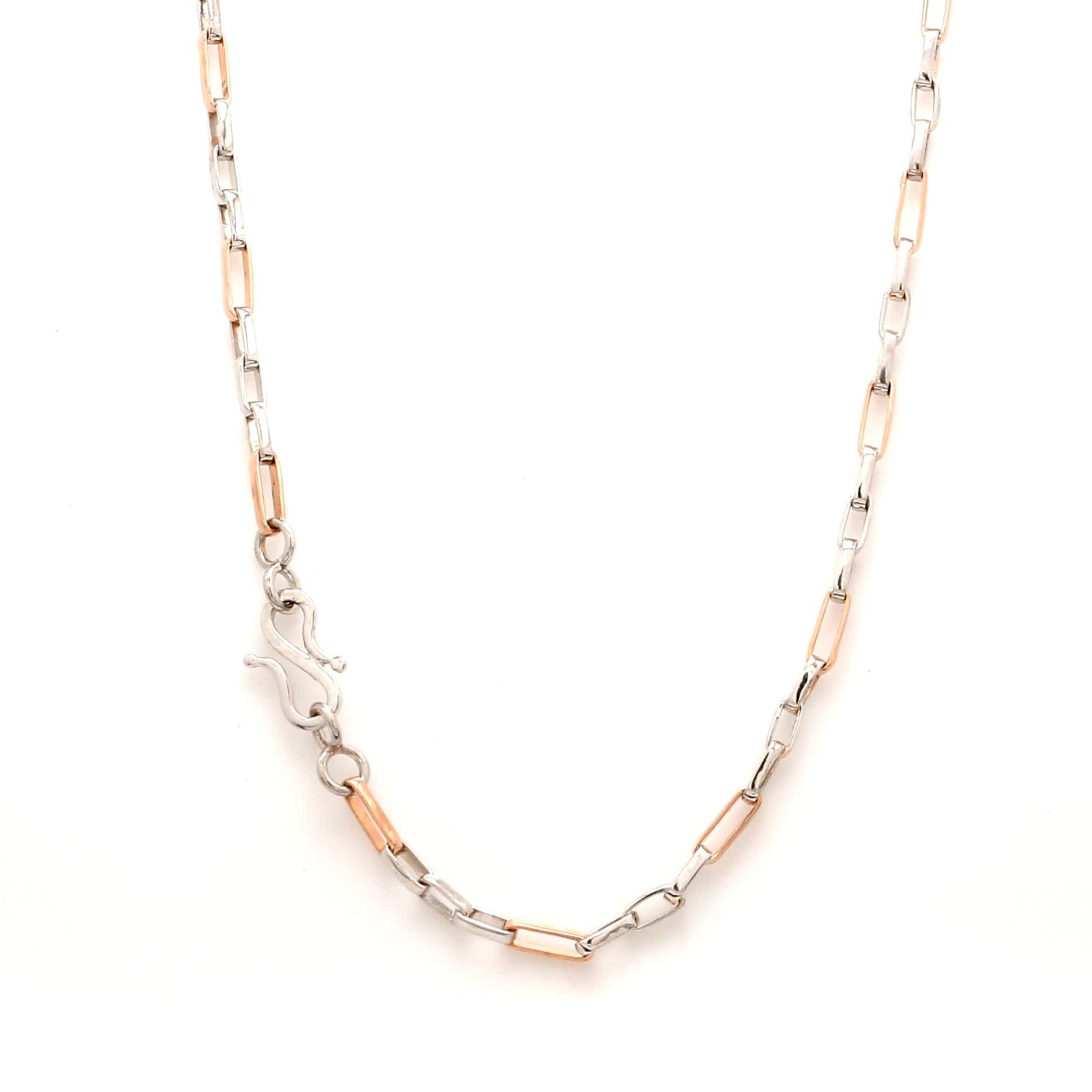 Jewelove™ Chains Platinum + Rose Gold Chain for Men JL PT CH 1044