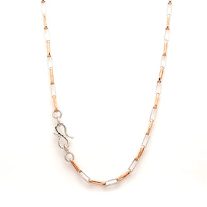 Jewelove™ Chains Platinum + Rose Gold Chain for Men JL PT CH 1046