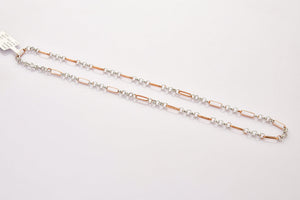 Jewelove™ Chains Platinum & Rose Gold Chain for Men JL PT CH 868