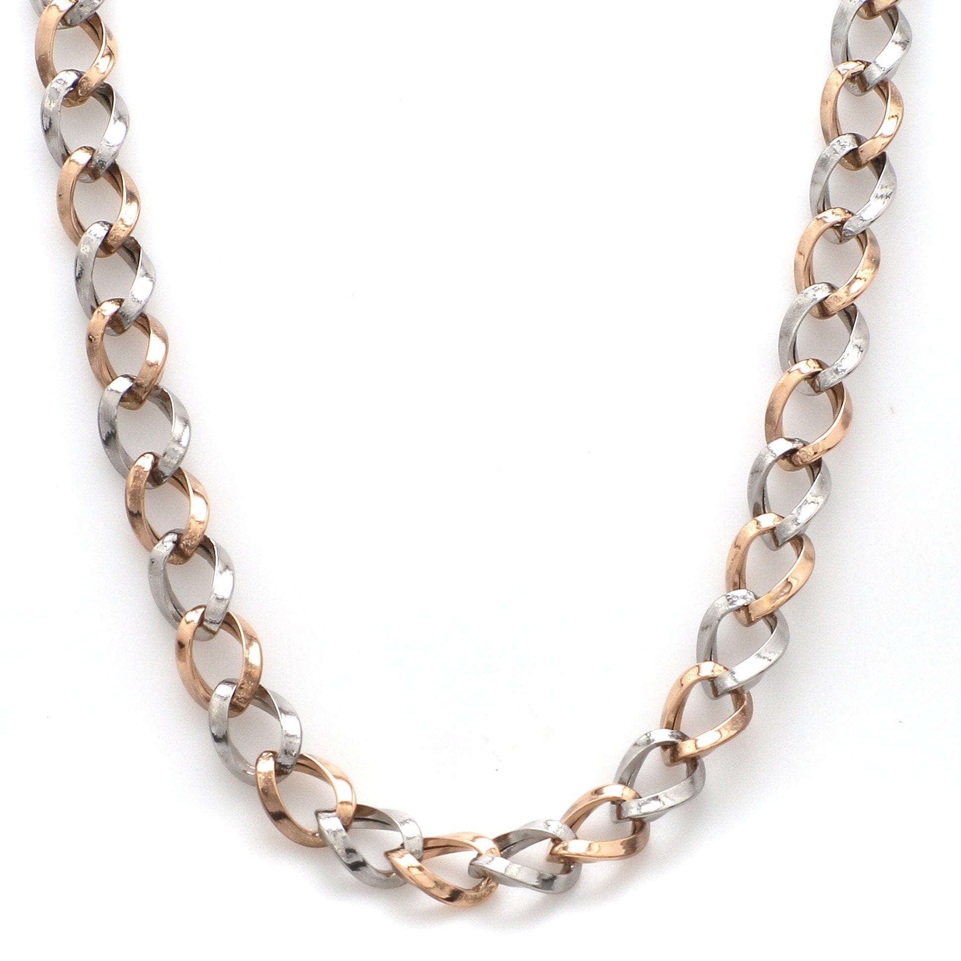 Jewelove™ Chains Platinum & Rose Gold Chain for Men JL PT CH 902