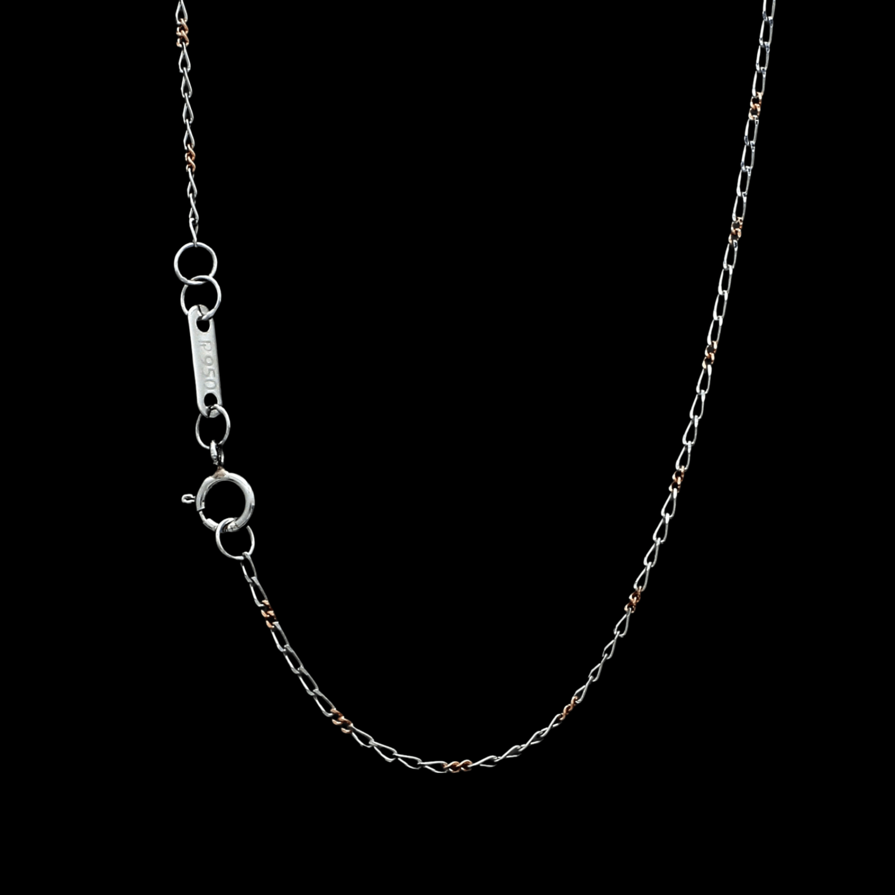 Jewelove™ Chains Platinum & Rose Gold Chain for Women JL PT CH 1006