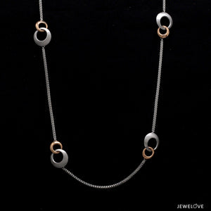 Jewelove™ Chains Platinum Rose Gold Chain JL PT CH 1090