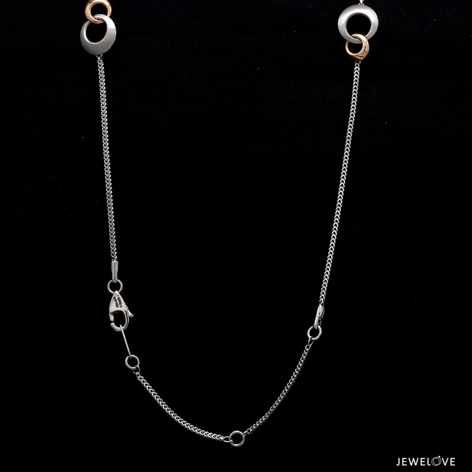 Jewelove™ Chains Platinum Rose Gold Chain JL PT CH 1090