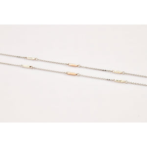 Jewelove™ Chains Platinum & Rose Gold Chain JL PT CH 812