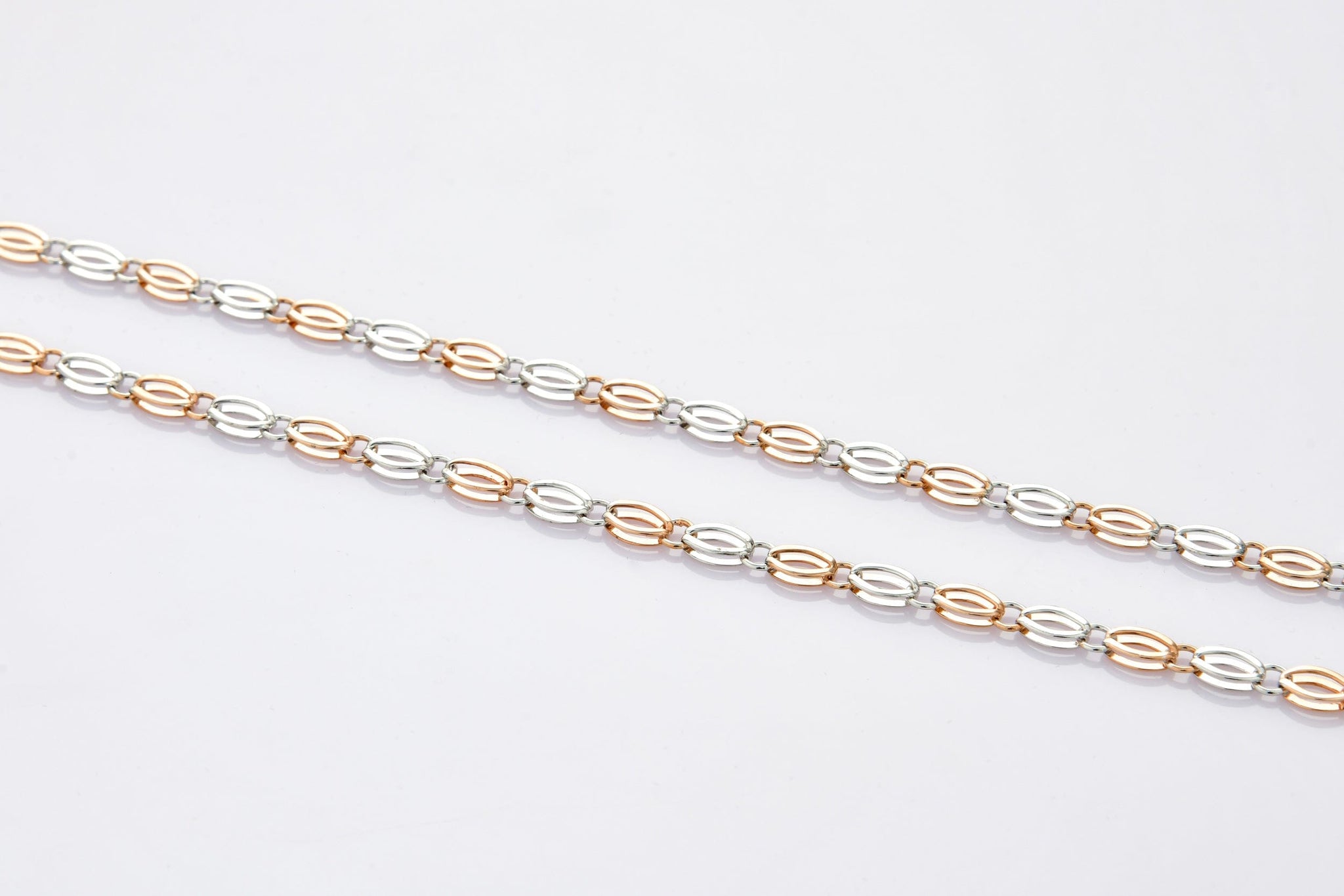 Jewelove™ Chains Platinum Rose Gold Chain JL PT CH 896