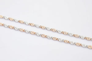 Jewelove™ Chains Platinum Rose Gold Chain JL PT CH 896