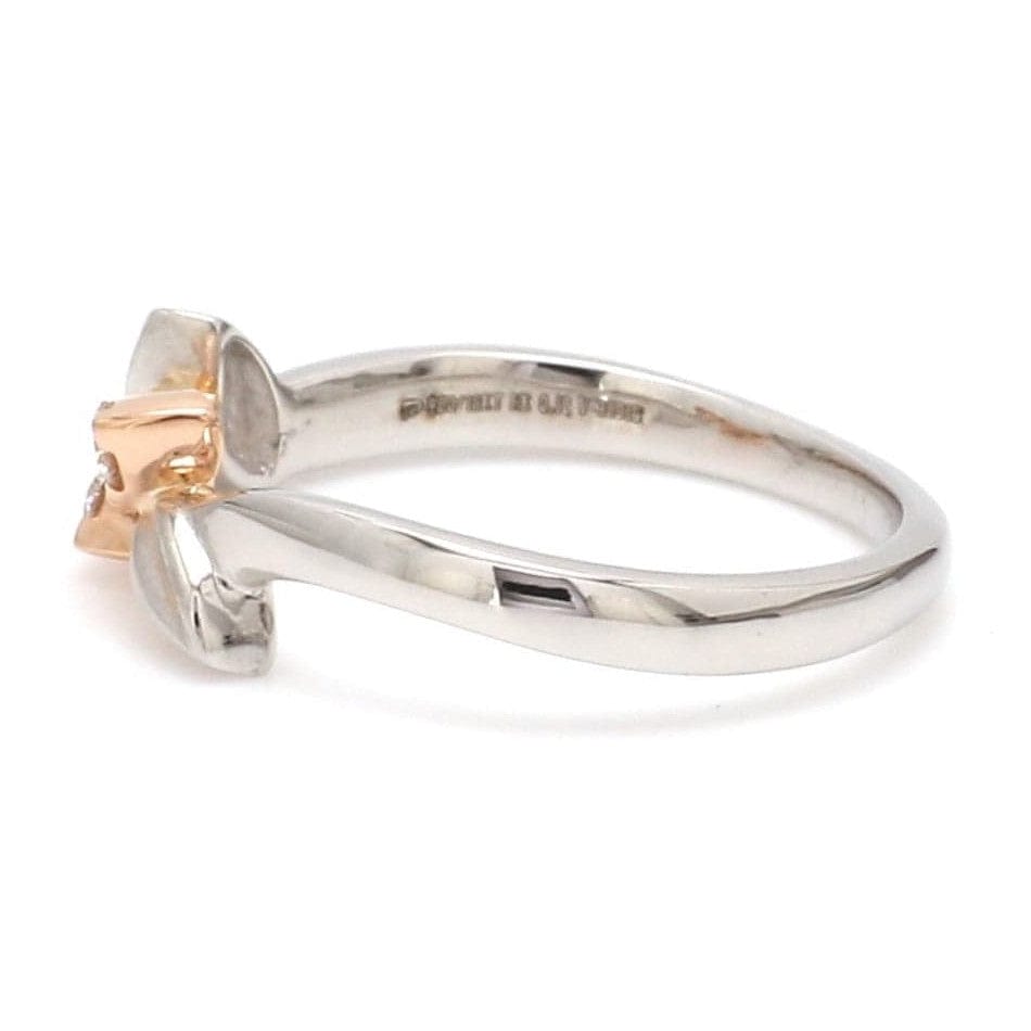 Jewelove™ Rings Platinum & Rose Gold Couple Rings JL PT 999