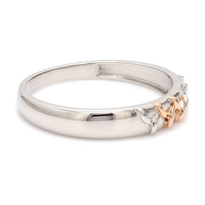 Jewelove™ Rings Platinum & Rose Gold Couple Rings JL PT 999