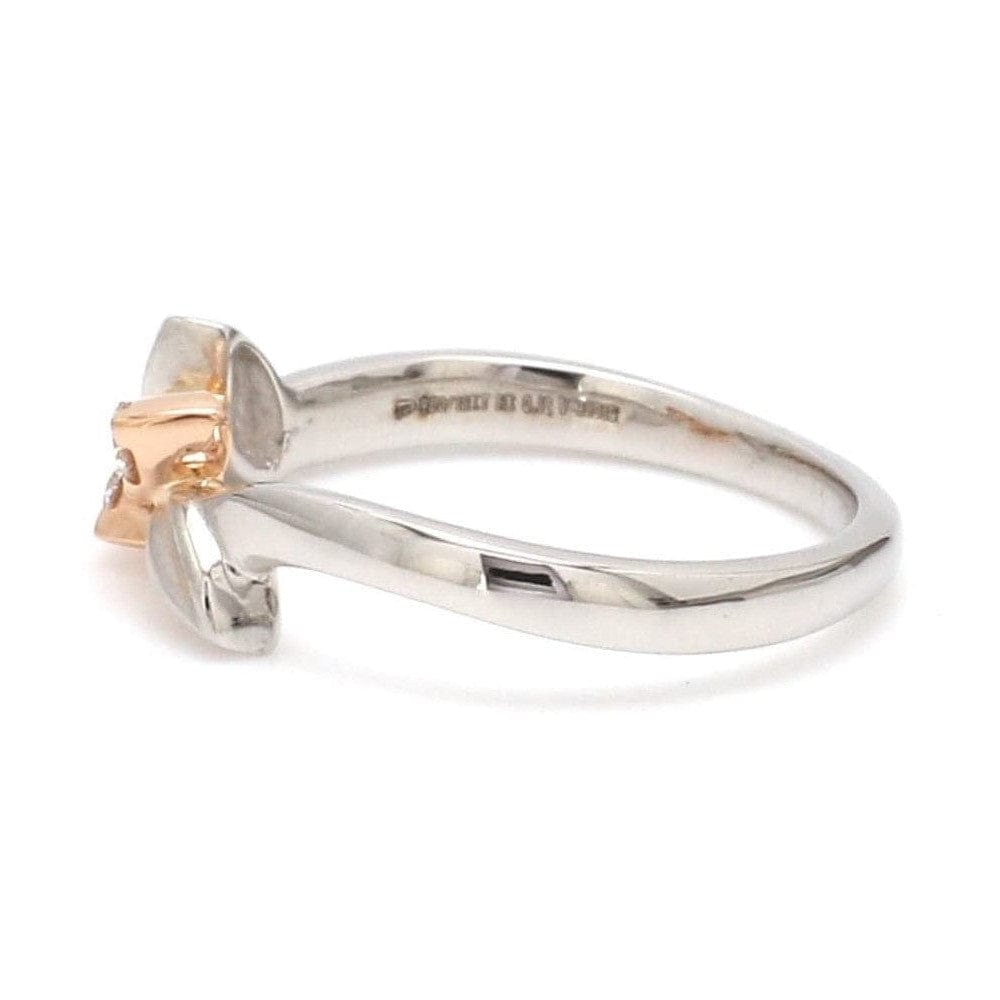 Jewelove™ Rings Platinum & Rose Gold Couple Rings JL PT 999