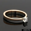 Jewelove™ Rings Platinum & Rose Gold Couple Rings with Solitaires JL PT 901