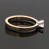 Jewelove™ Rings Platinum & Rose Gold Couple Rings with Solitaires JL PT 901