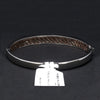 Jewelove™ Bangles & Bracelets Platinum Rose Gold  Diamond Bracelet with Matte Finish for Men JL PTB 1180