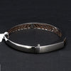 Jewelove™ Bangles & Bracelets Platinum Rose Gold  Diamond Bracelet with Matte Finish for Men JL PTB 1180