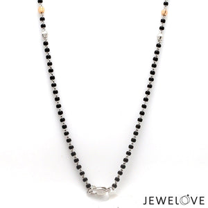 Jewelove™ Necklaces & Pendants Platinum Rose Gold Diamond Mangalsutra Pendant Chain JL PT MS 115