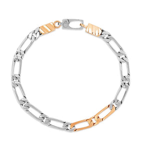 Jewelove™ Platinum & Rose Gold Fusion Bracelet JL PTB 714