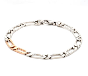 Jewelove™ Platinum & Rose Gold Fusion Bracelet JL PTB 714