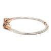 Jewelove™ Bangles & Bracelets Platinum & Rose Gold Jaguar Bracelet for Men JL PTB 1234