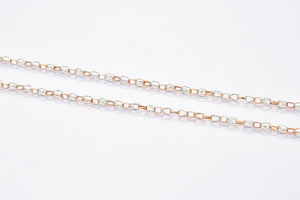 Jewelove™ Chains Platinum Rose Gold Linked Chain JL PT CH 900