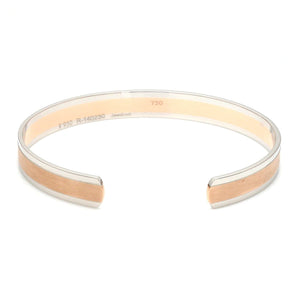 Jewelove™ Bangles & Bracelets Platinum & Rose Gold Open Kada for Men JL PTB 1218