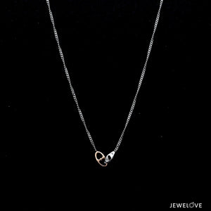 Jewelove™ Pendants Platinum Rose Gold Pendant for Women JL PT P 240