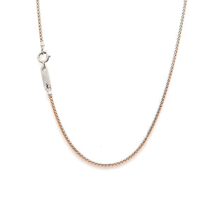 Jewelove™ Chains Platinum & Rose Gold Unisex Chain JL PT CH 1128