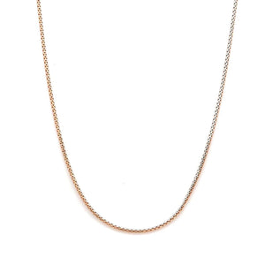 Jewelove™ Chains Platinum & Rose Gold Unisex Chain JL PT CH 1128