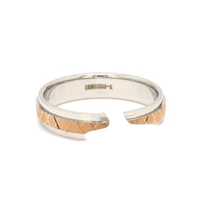 Jewelove™ Rings Platinum & Rose Gold Unisex Ring JL PT 1156