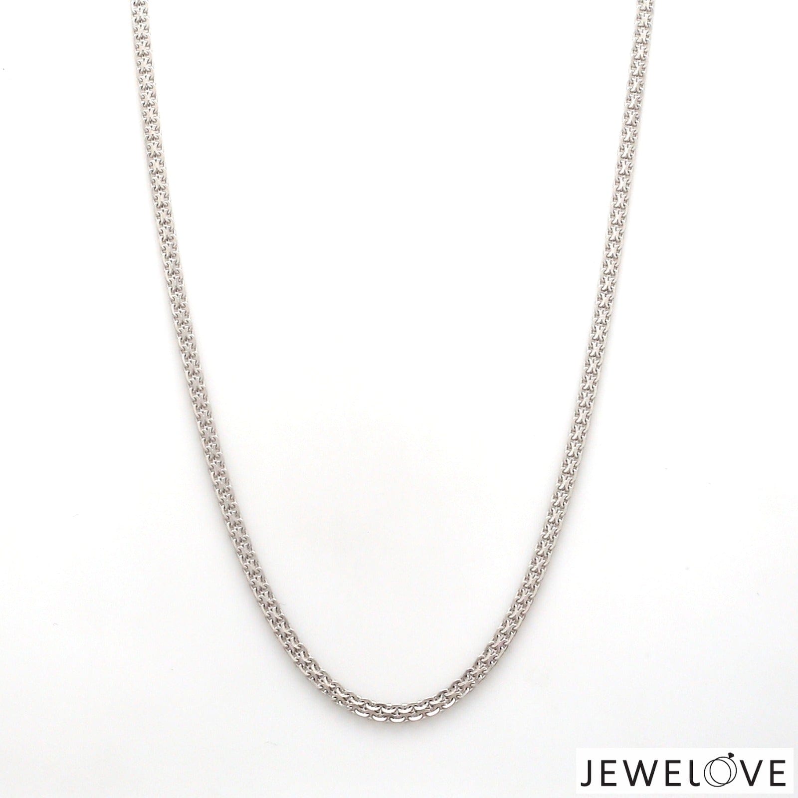 Jewelove™ Chains Platinum Unisex Chain JL PT CH 1189-A