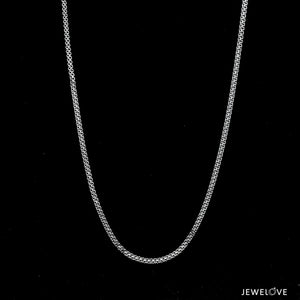 Jewelove™ Chains Platinum Unisex Chain JL PT CH 1223