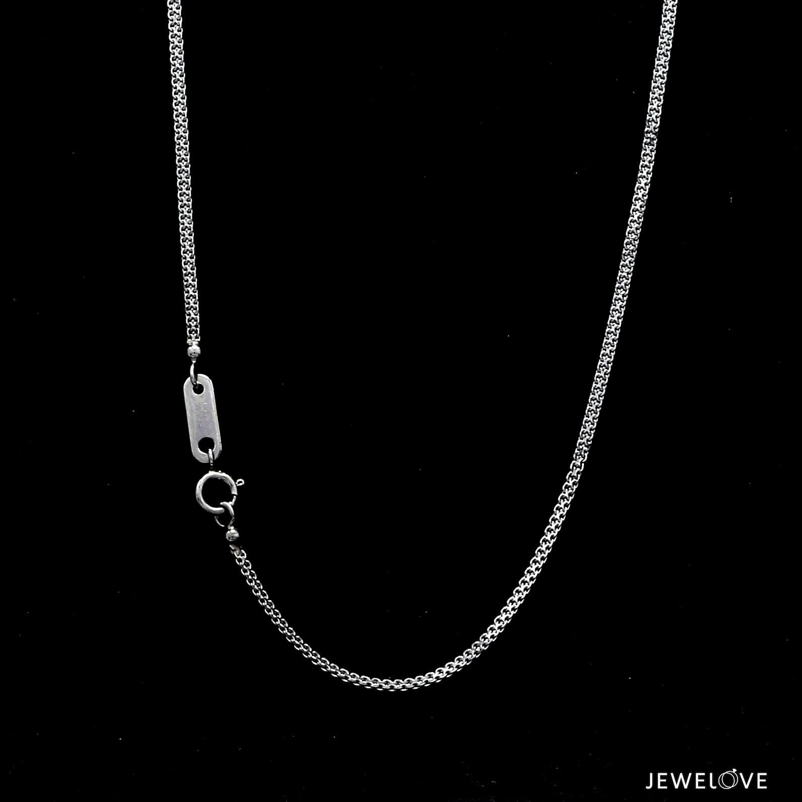 Jewelove™ Chains Platinum Unisex Chain JL PT CH 1223