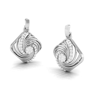 Jewelove™ Earrings Platinum with Diamond Earrings for Women JL PT E 2453