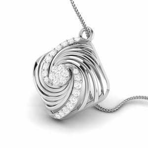 Jewelove™ Pendants & Earrings Platinum with Diamond Pendant for Women JL PT P 2453