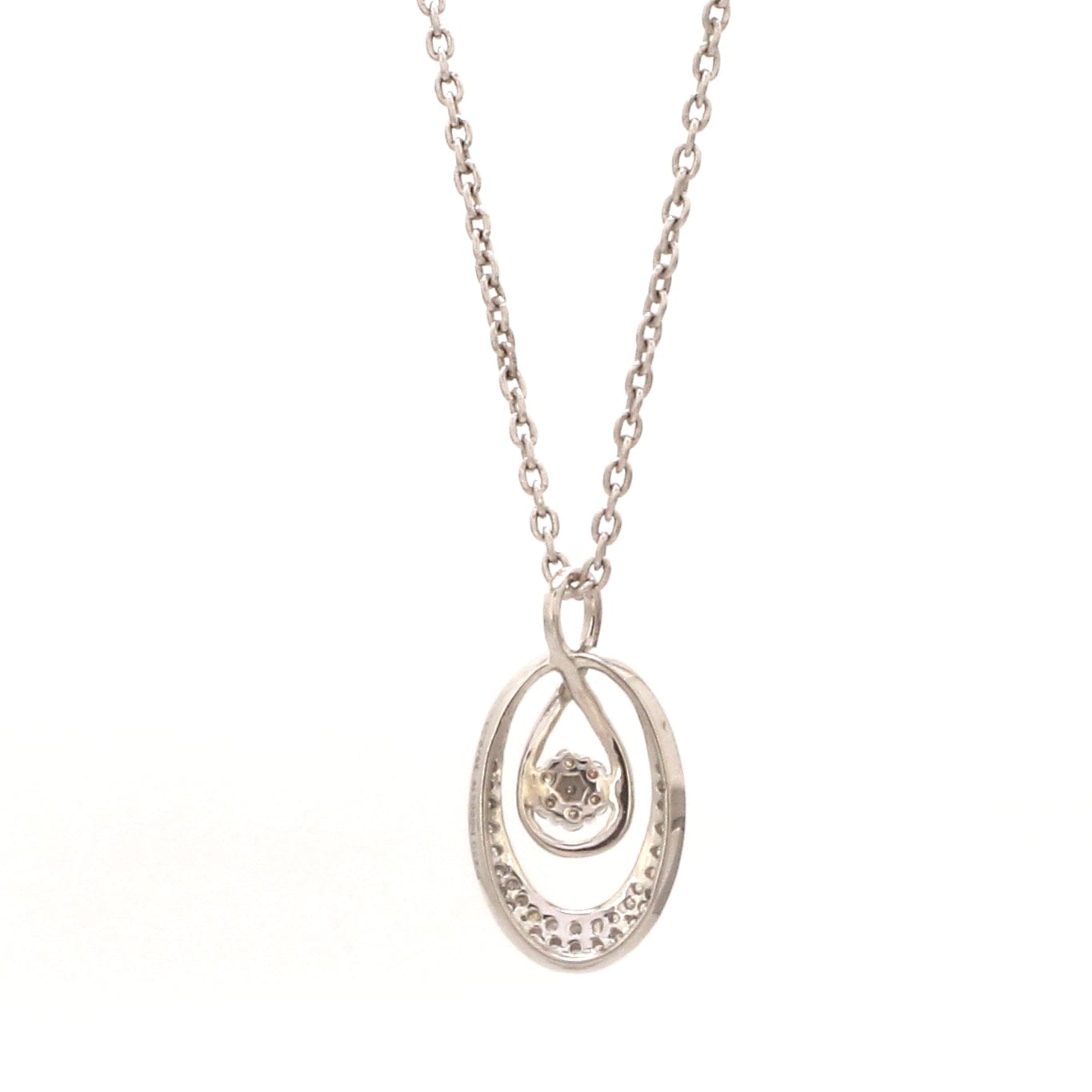 Jewelove™ Pendants & Earrings Platinum with Diamond Pendant Set for Women JL PT P 2444