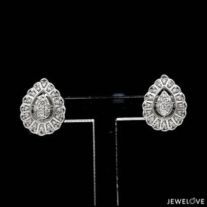 Jewelove™ Pendants & Earrings Platinum with Diamond Pendant Set for Women JL PT P 2448