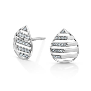 Jewelove™ Earrings VVS GH Ready to Ship - Evara Platinum Diamonds Earrings for Women JL PT E 234