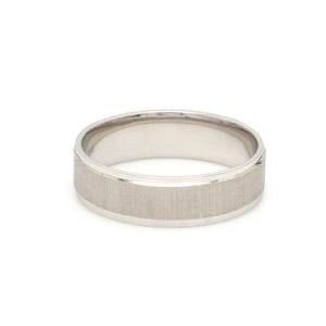 Jewelove™ Rings Men's Band only Ready to Ship - Ring Size 21 - Platinum Ring with Rose Gold Jaguar for Men JL PT 1308