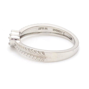 Jewelove™ Rings Ready to Ship - Ring Sizes 11, 18 Designer Heart Platinum Love Bands JL PT 922