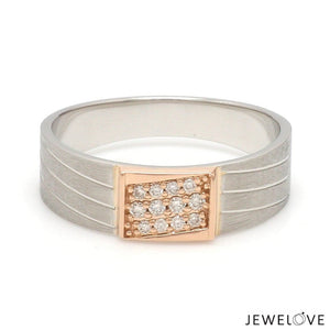 Jewelove™ Rings Ready to Ship - Ring Sizes 12, 22 Platinum Couple Rings JL PT 966