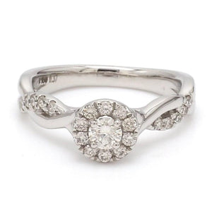 Jewelove™ Rings Ready to Ship - Ring Sizes 12, 22 - Platinum Solitaire Couple Rings JL PT 983