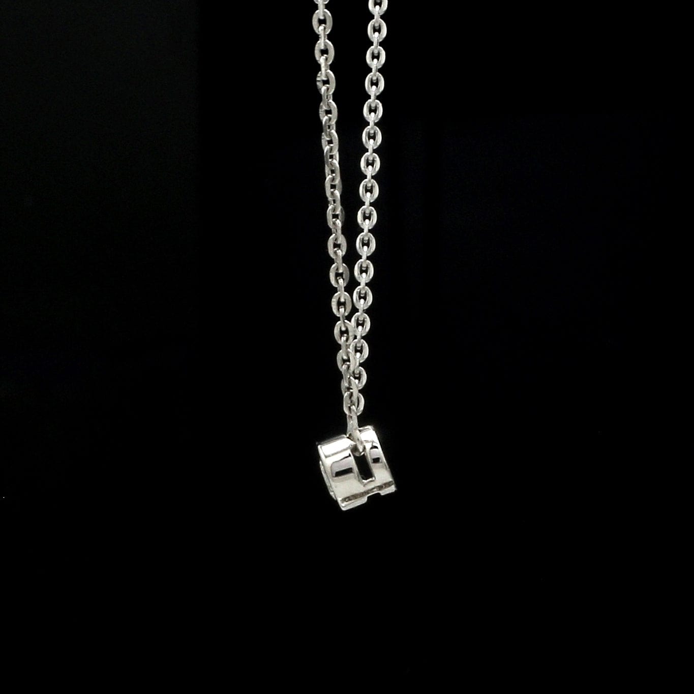 Jewelove™ Chains Single Diamond Pendant Platinum Chain JL PT CH 1317