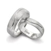 Jewelove™ Rings Super Sale - SJ PTO 130 Platinum Couple Ring Size 7 for Women