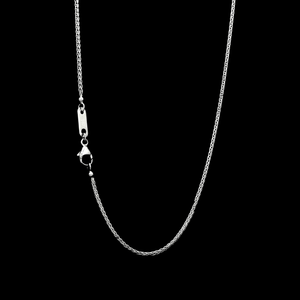 Jewelove™ Chains Thin Foxtail Platinum Chain JL PT CH 845