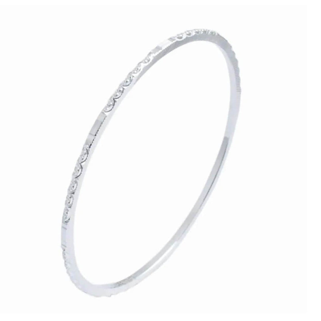 Jewelove™ Bangles & Bracelets Thin Platinum Bangles by Jewelove JL PTB 615