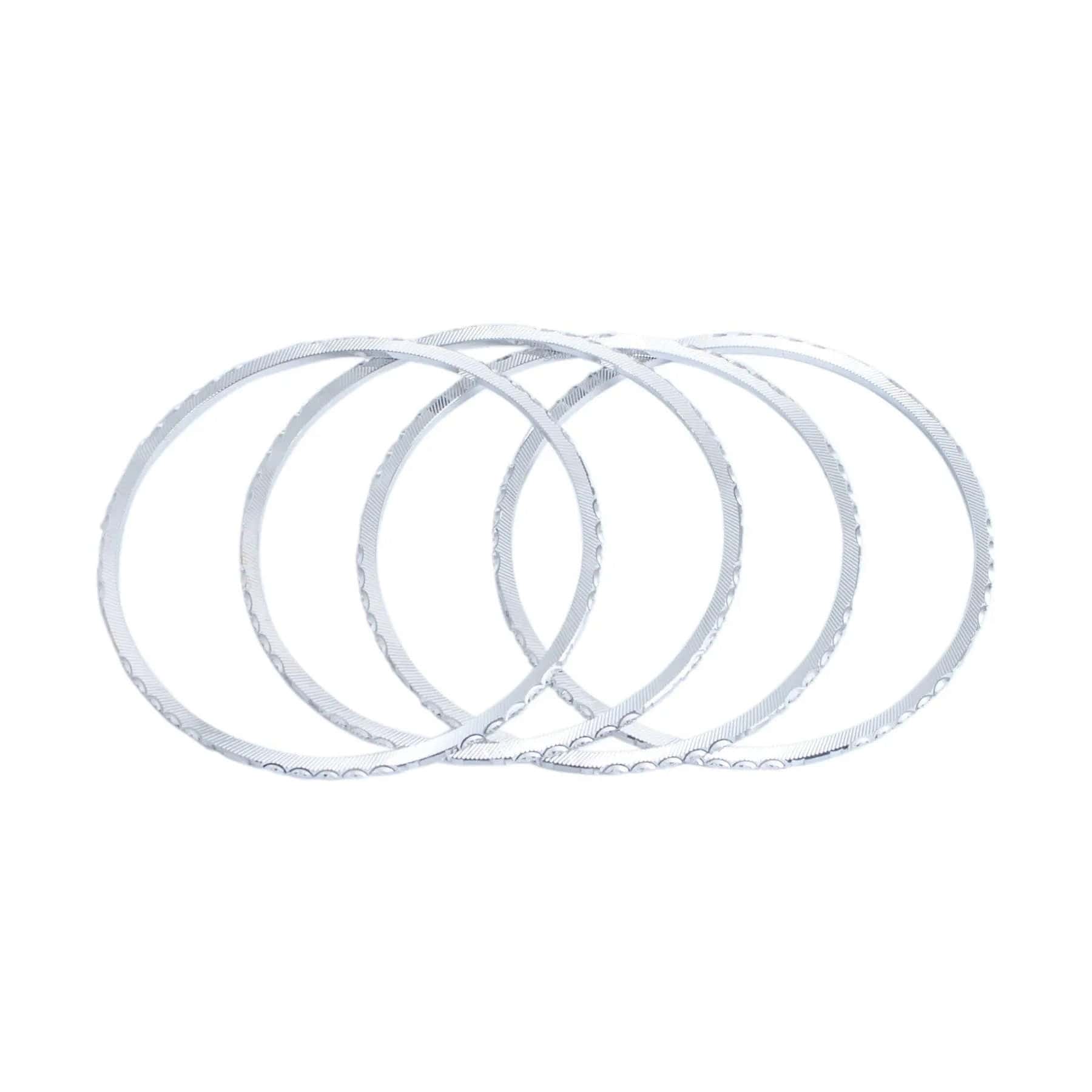 Jewelove™ Bangles & Bracelets Thin Platinum Bangles by Jewelove JL PTB 615