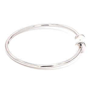 Jewelove™ Bangles & Bracelets Thin Platinum Open Kada JL PTB 665