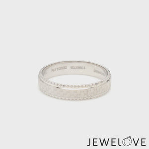 Platinum Love Bands for Women JL PT 1306