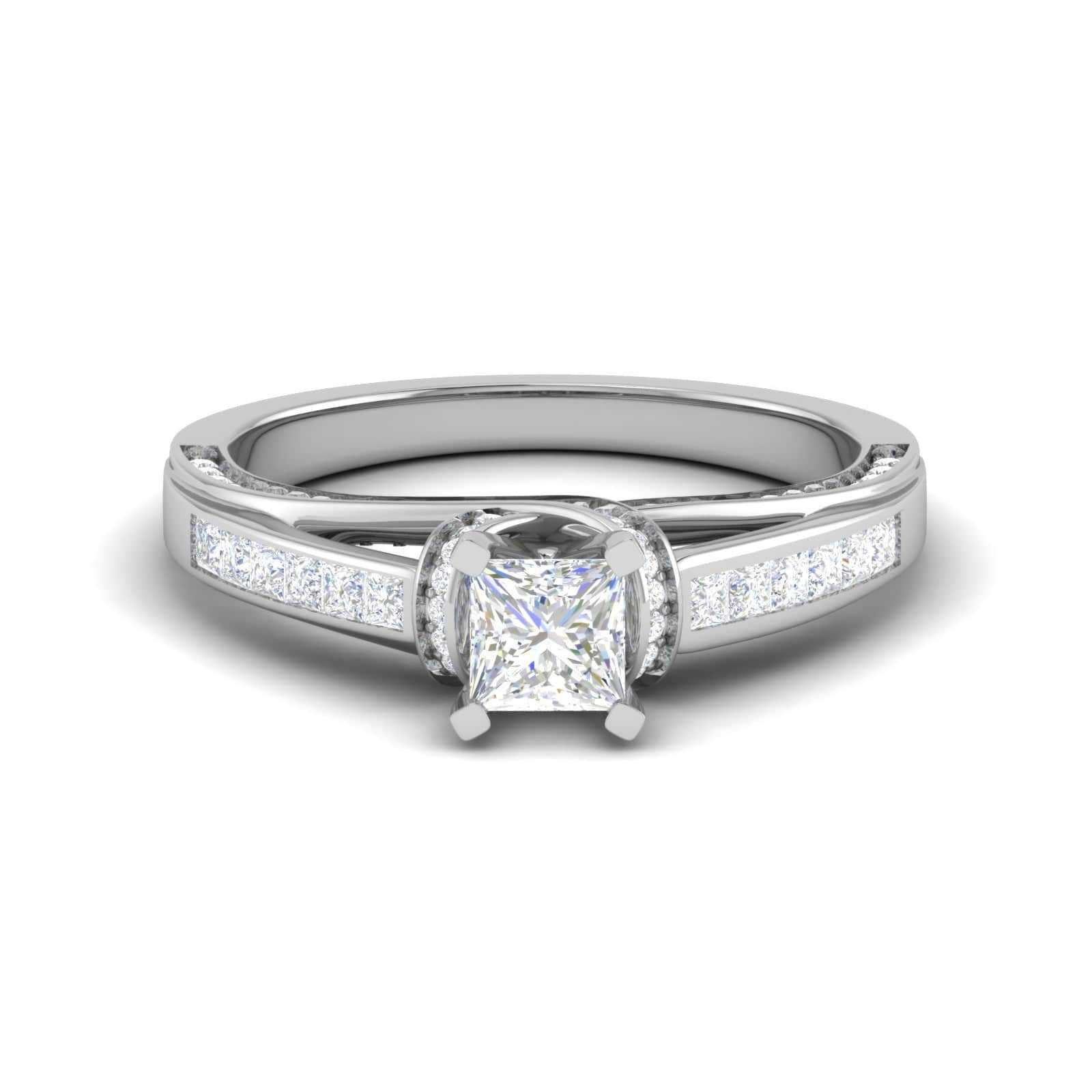 Princess channel deals set engagement rings