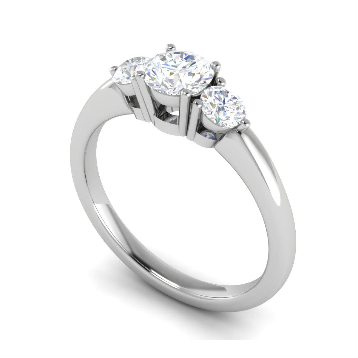 Edgy Basket Classic Pear Cut Engagement Ring