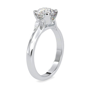 Jewelove™ Rings Women's Band only / VS J 0.70cts. Solitaire Platinum Engagement Ring JL PT 0133-A